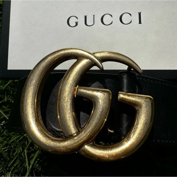Authentic Gucci GG Marmont Belt - Picture 3 of 16